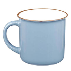 Mug Camp Blue/White All Things Through Christ