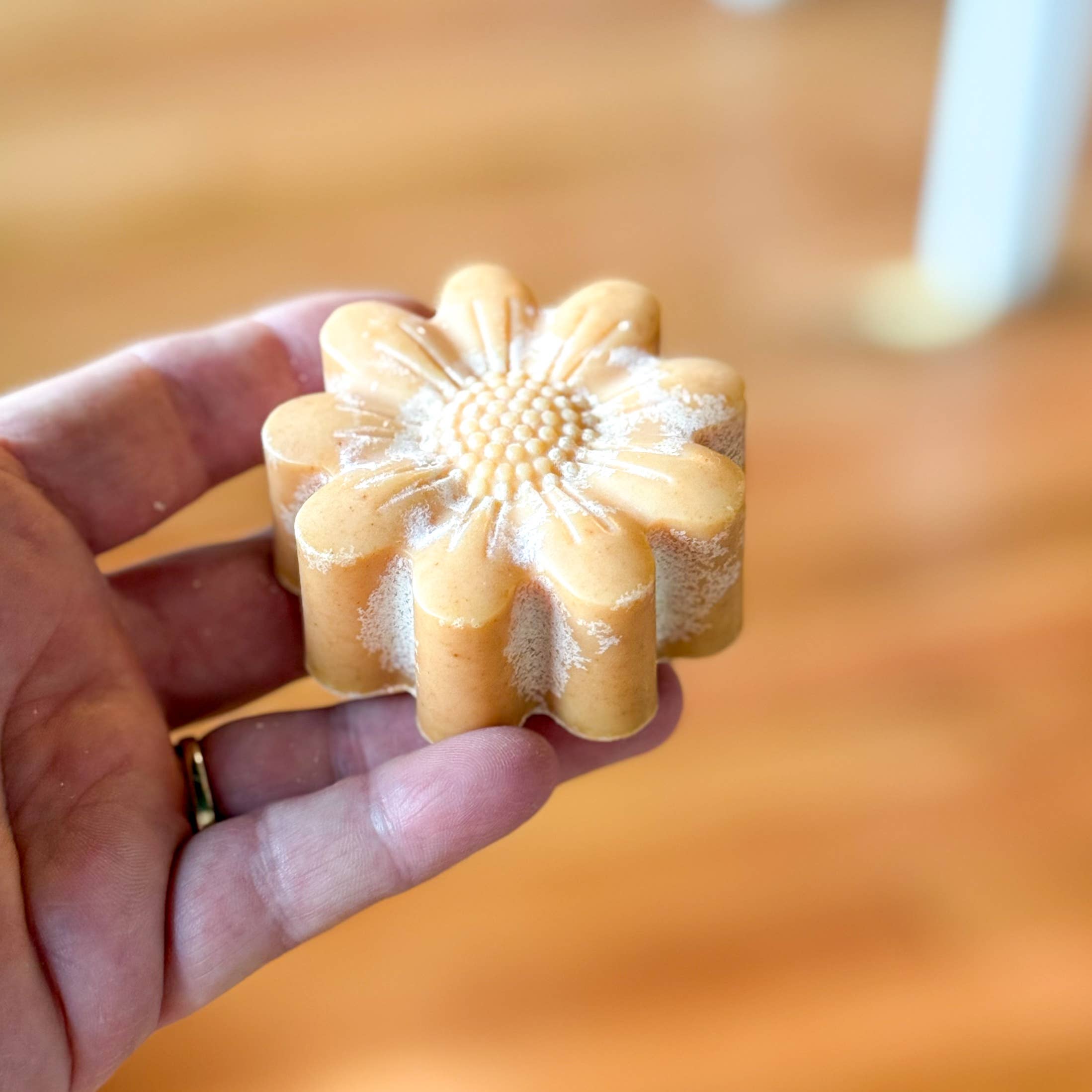 Honey Turmeric Tallow Face Bar Soap with Frankincense