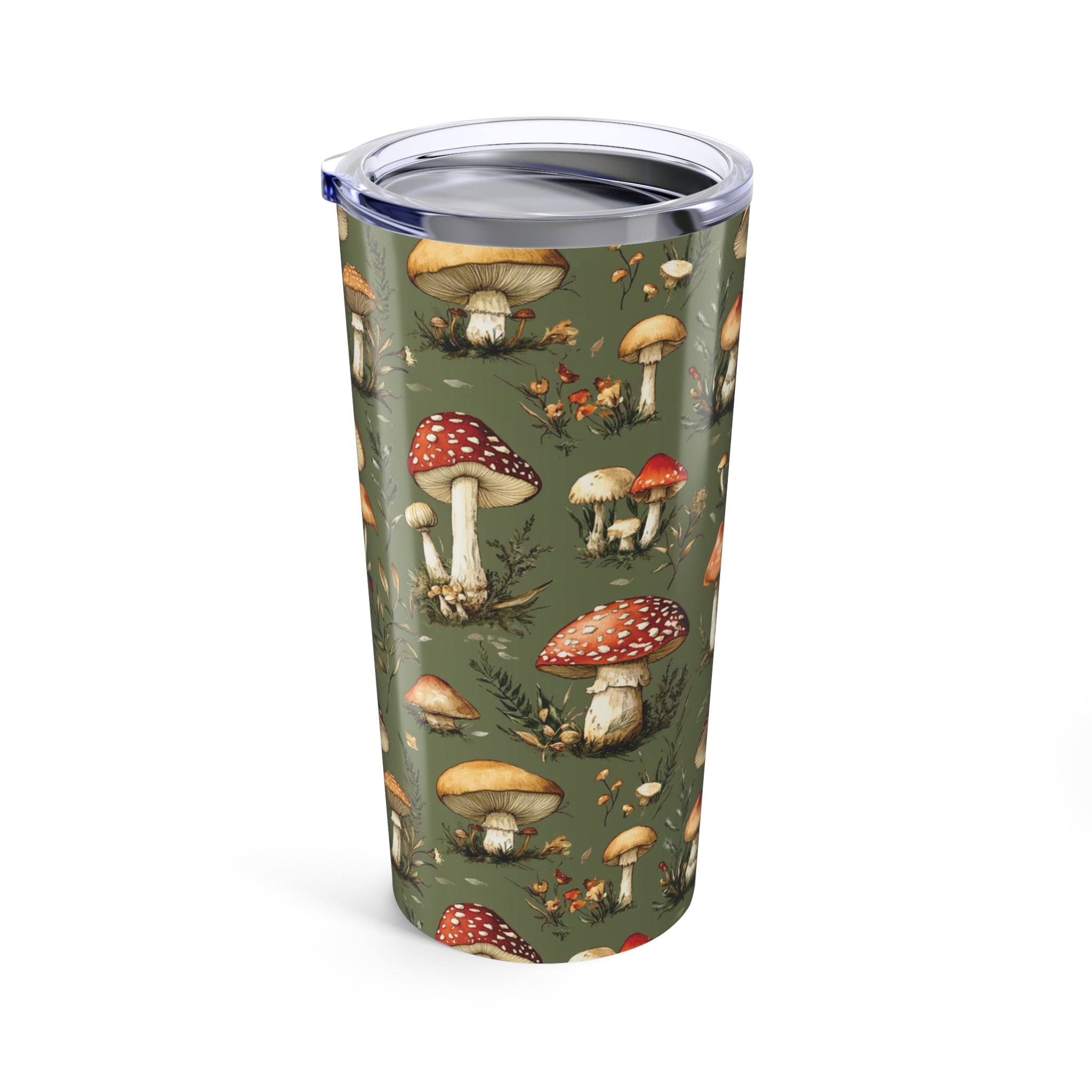 Whimsical Mushroom Tumbler 20oz