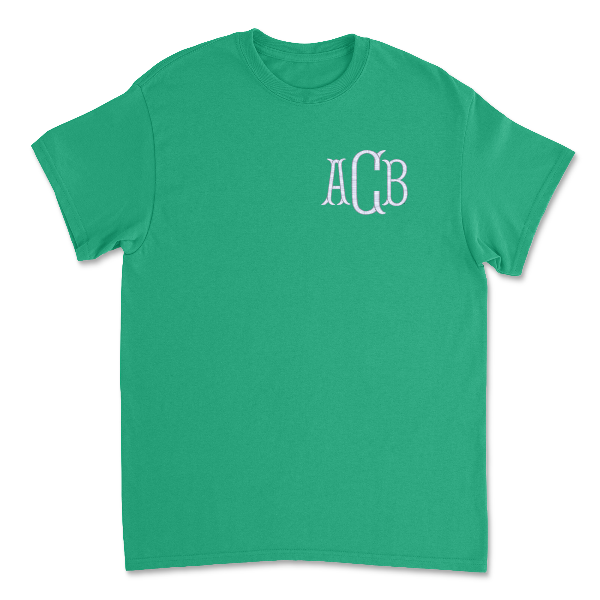 Monogrammed Short Sleeve T-Shirts