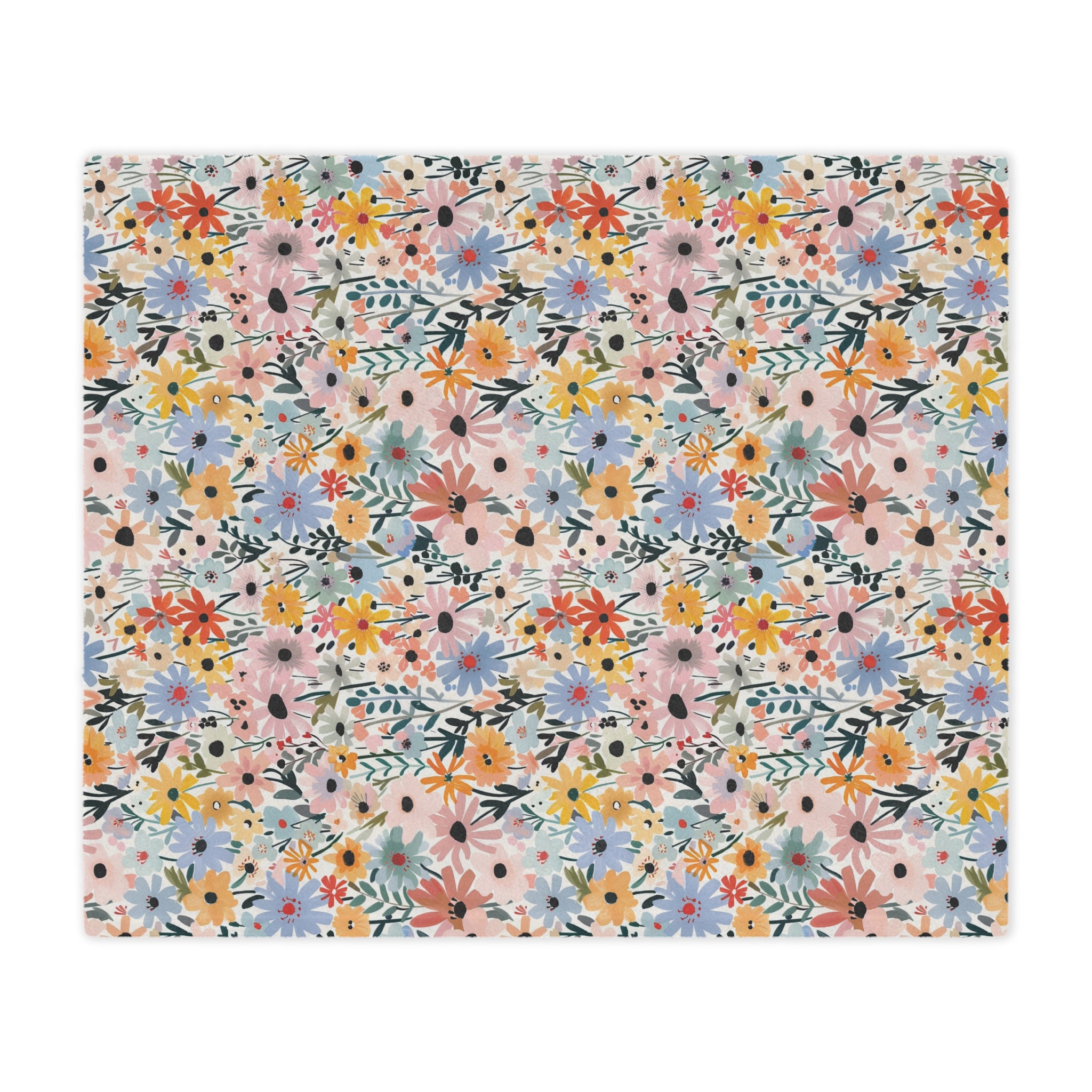 Floral Fantasy Minky Blanket