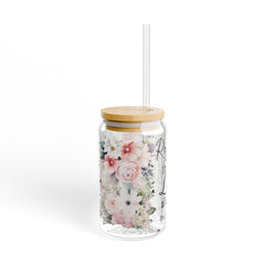 Rejoice In The Lord 16oz Glass Can