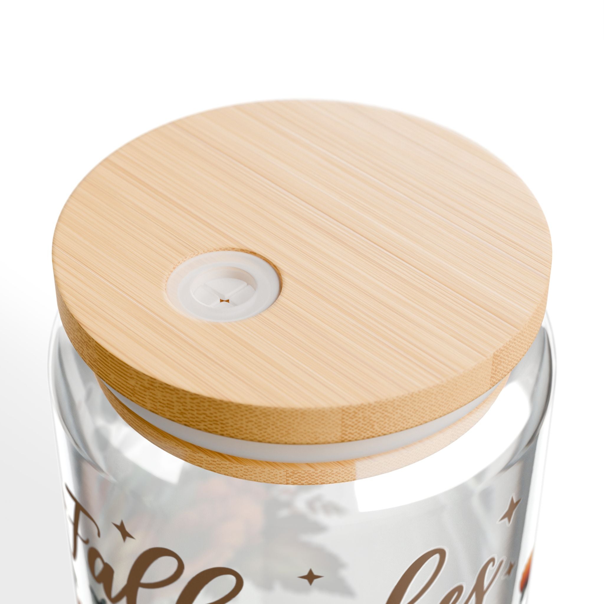 Fall Vibes 16oz Glass Can