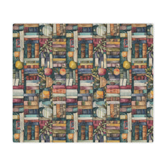 Watercolor Library Minky Blanket