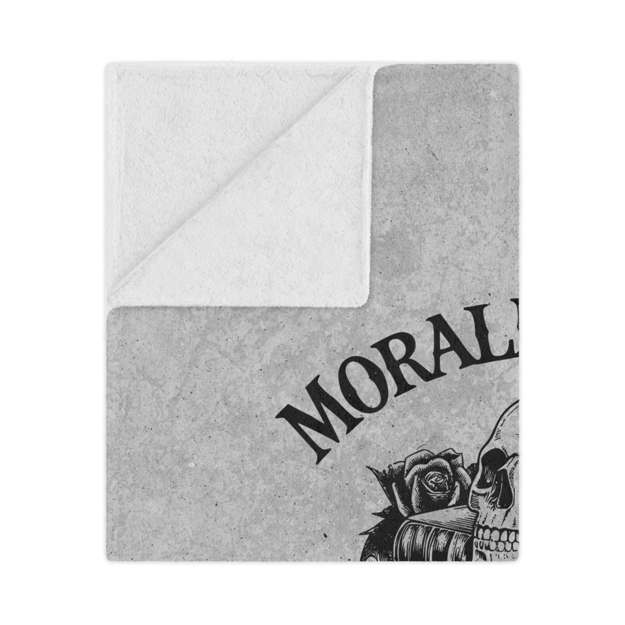Morally Grey Book Club Minky Blanket