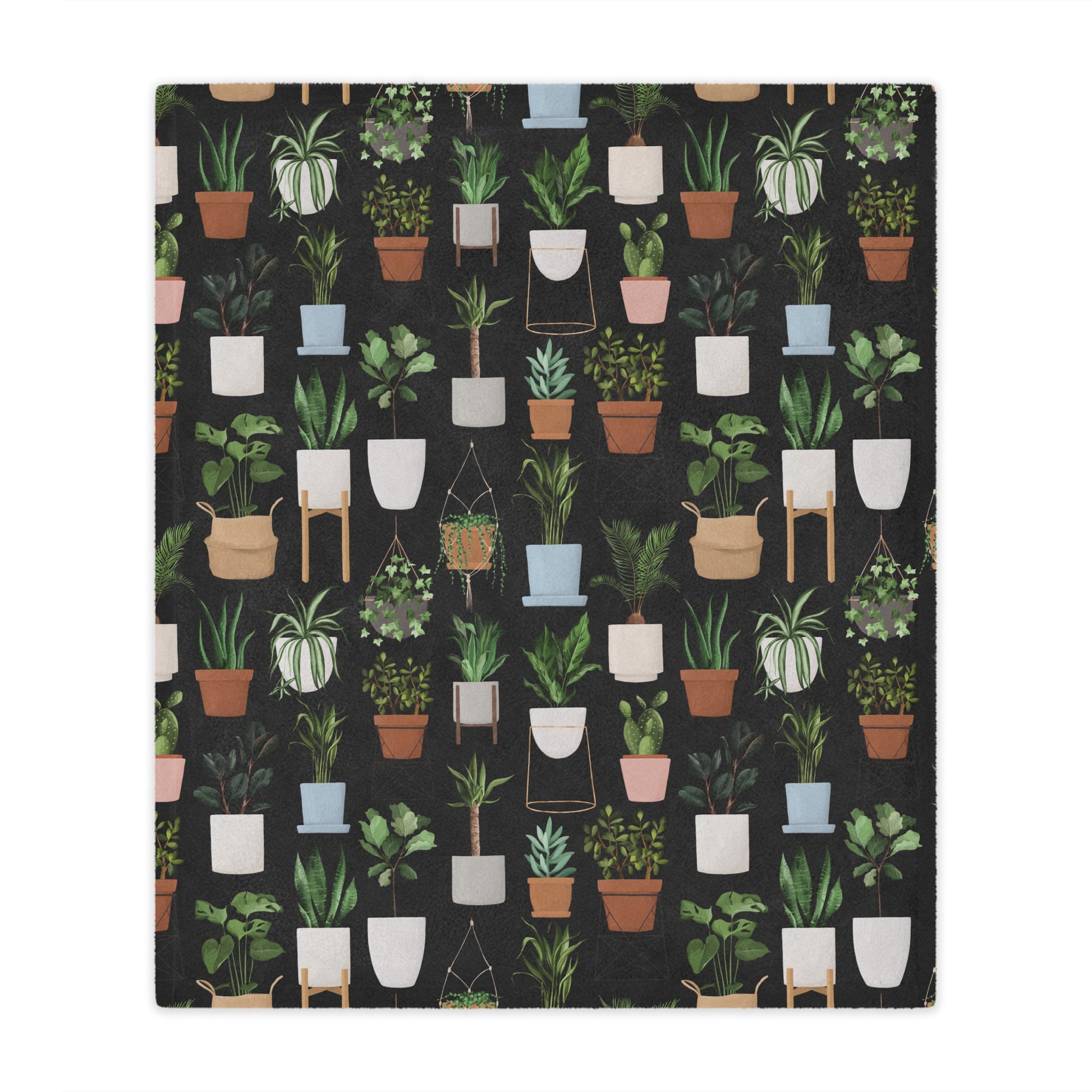Planted Pages Minky Blanket