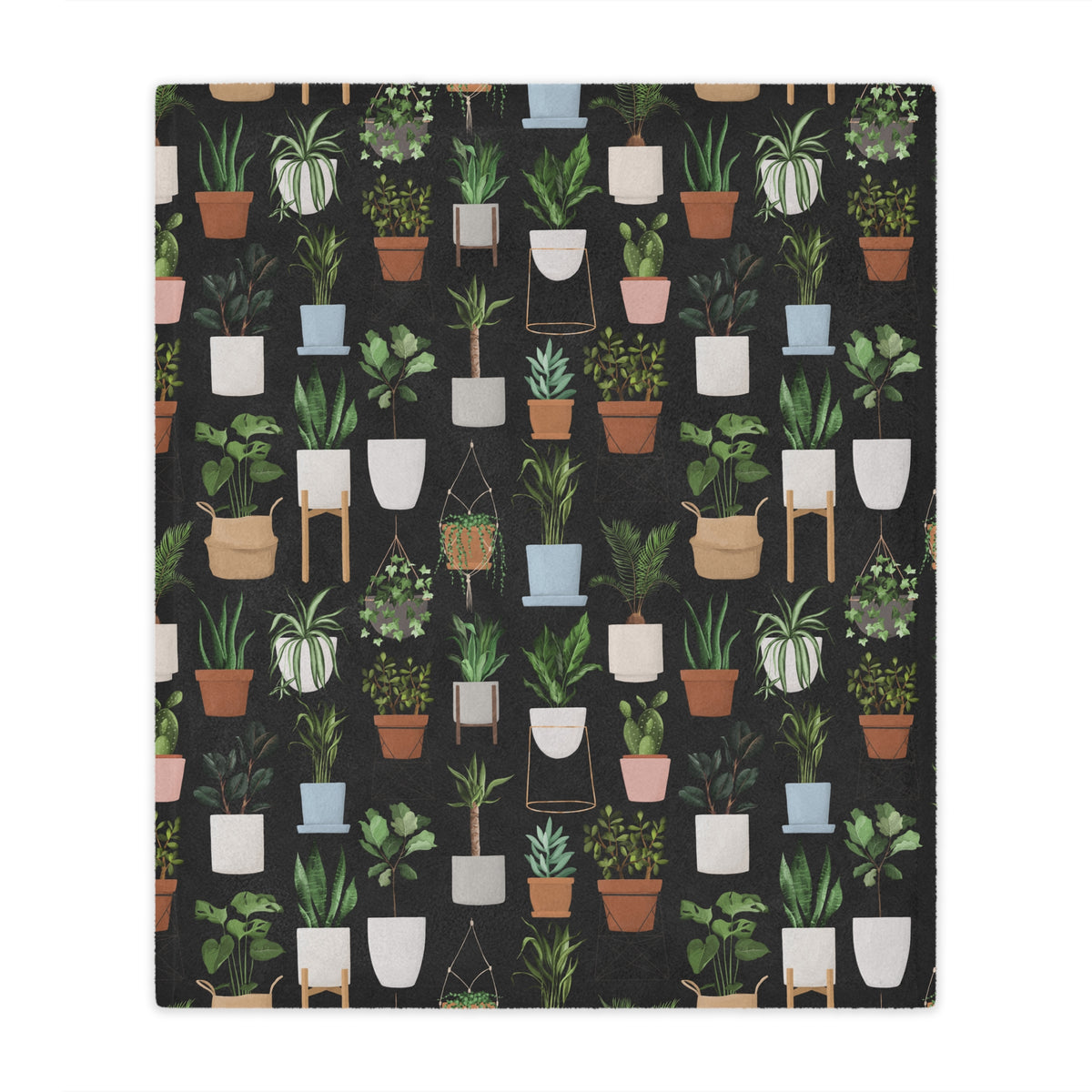 Planted Pages Minky Blanket