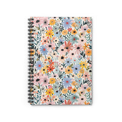 Floral Fantasy Spiral Notebook