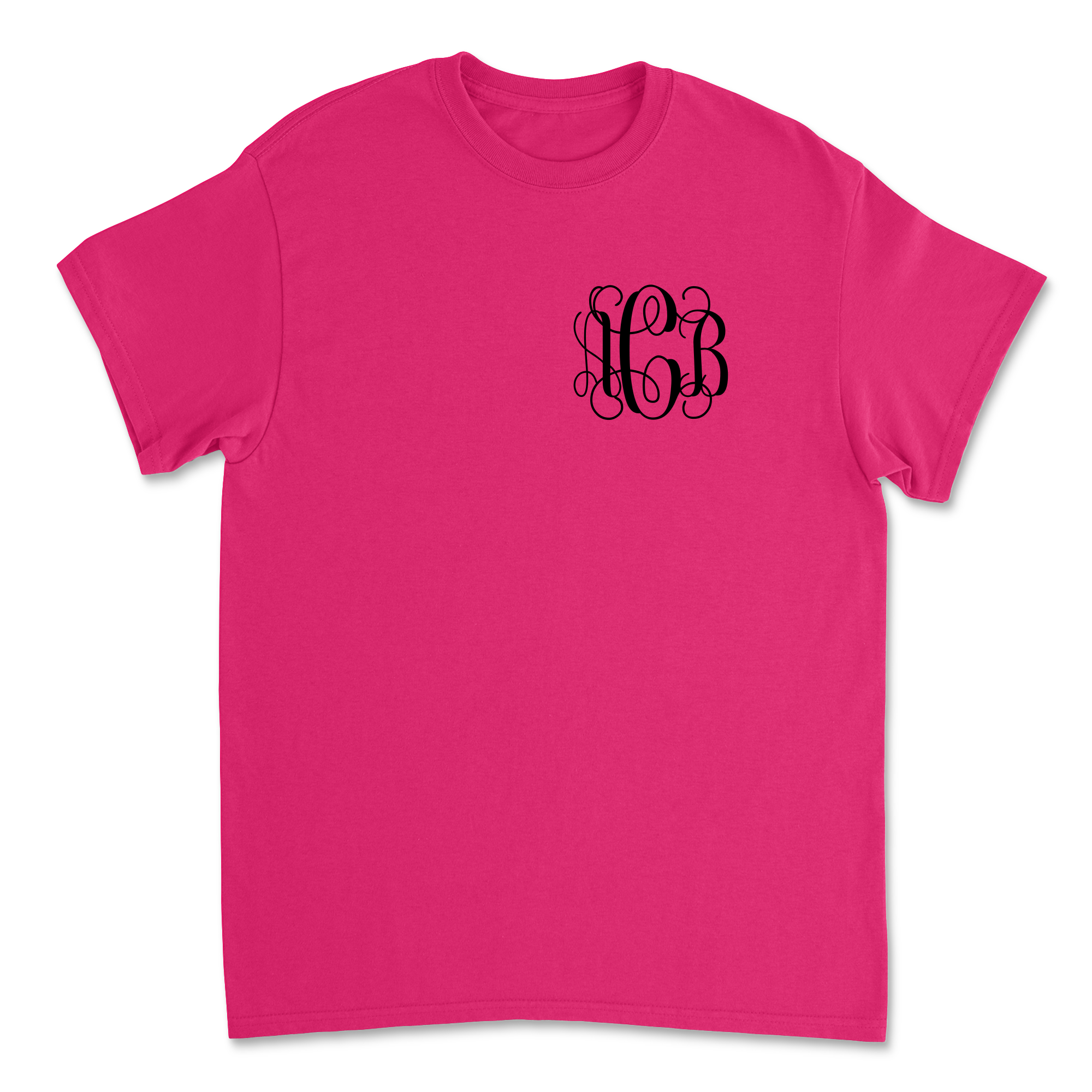 Monogrammed Bright Short Sleeve T-Shirt