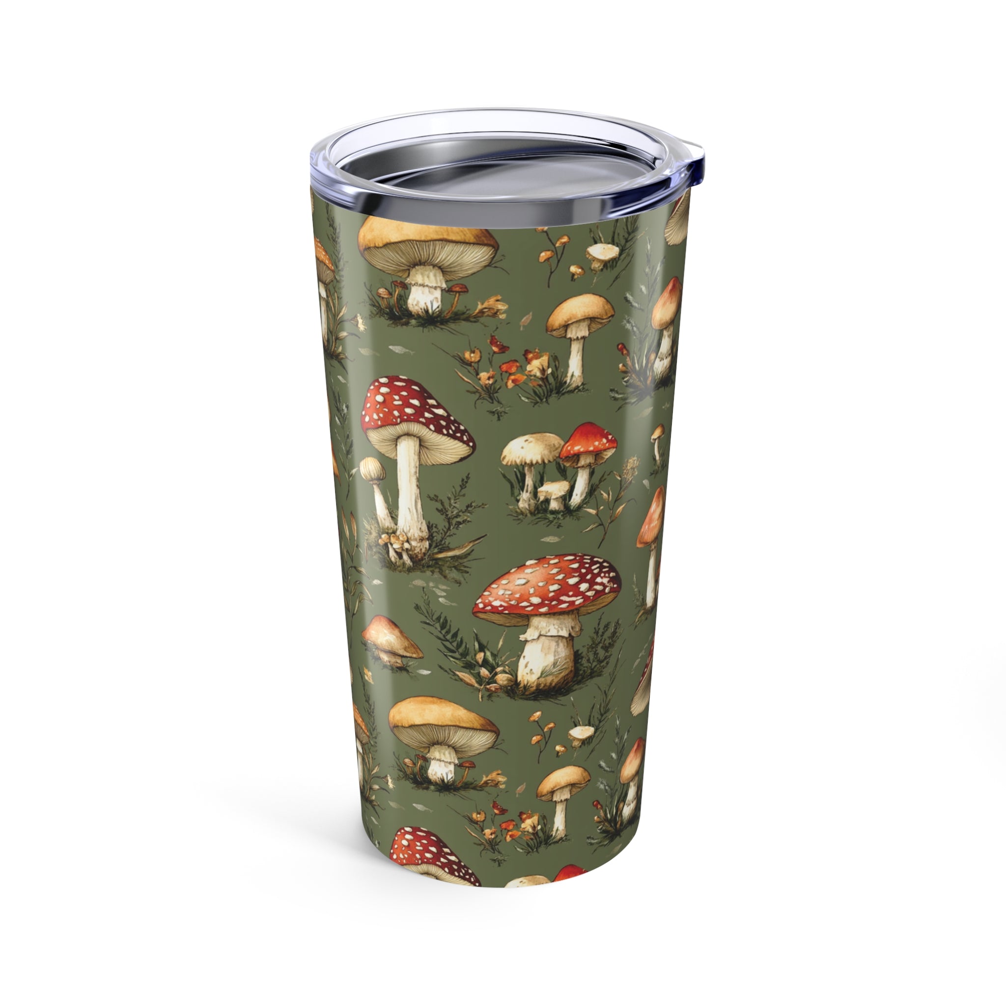 Whimsical Mushroom Tumbler 20oz