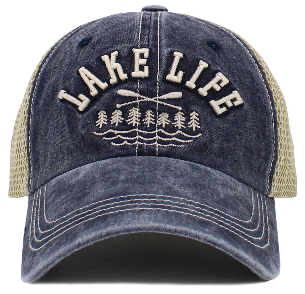 Lake Life Vintage Vintage Washed Baseball Hat