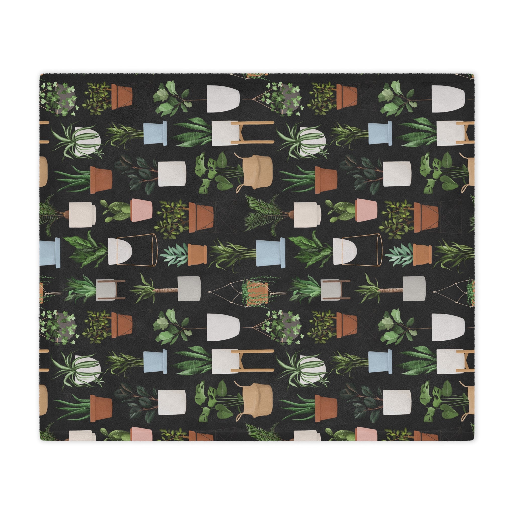 Planted Pages Minky Blanket