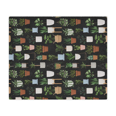 Planted Pages Minky Blanket