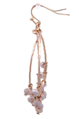 Pink Bead Earrings