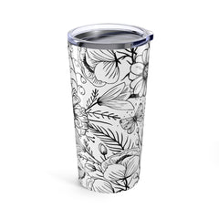 Noir Botanical Tumbler 20oz
