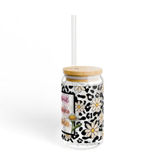 Empowered Unstoppable Grateful 16oz Glass Can