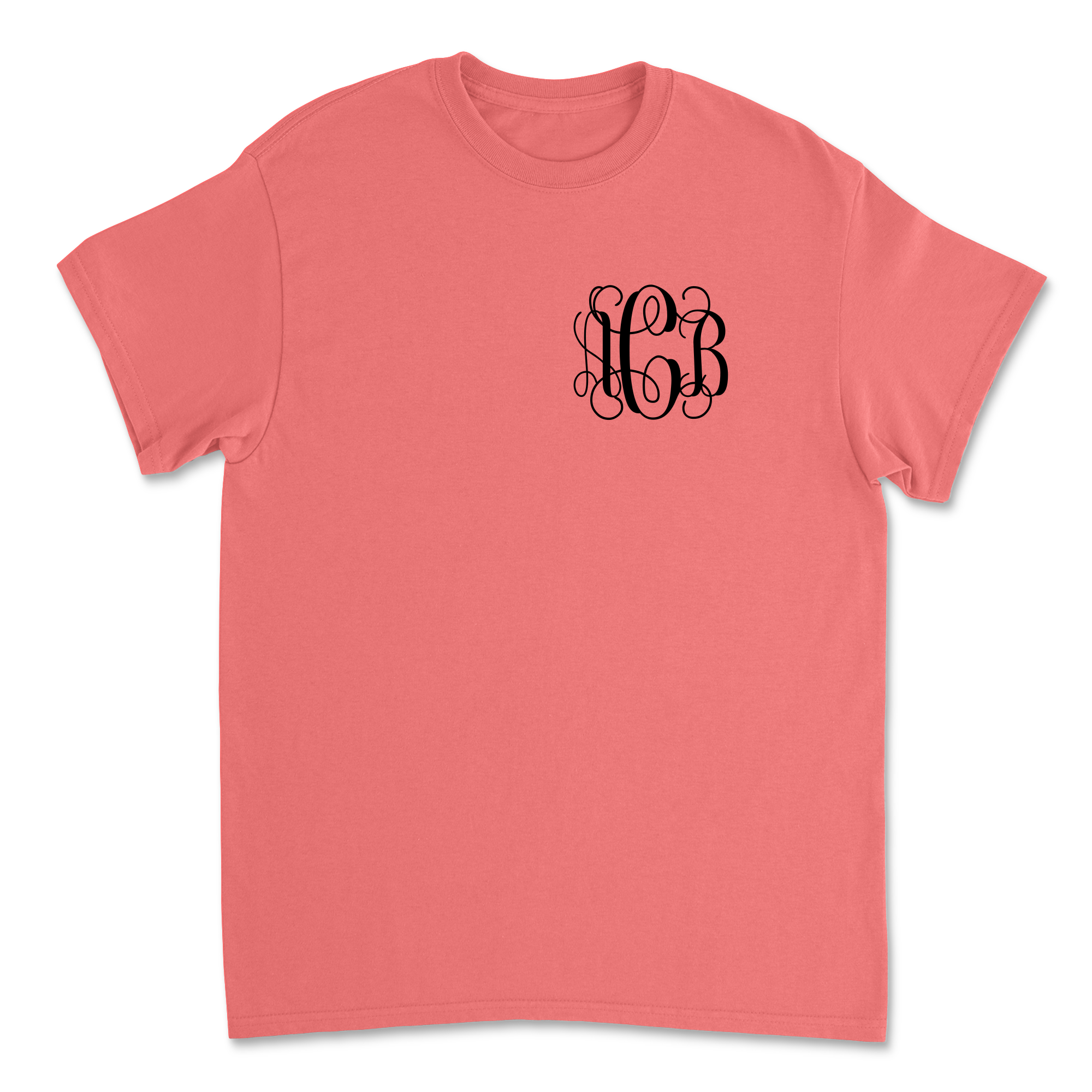 Monogrammed Bright Short Sleeve T-Shirt