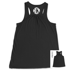 Monogrammed Flowy Tank Top