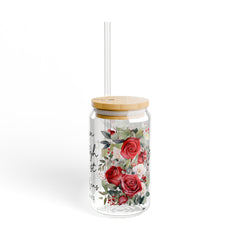 I Can Do All Things Through Christ 16oz Glass Can