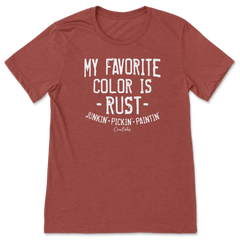 My Favorite Color Is Rust T-Shirt
