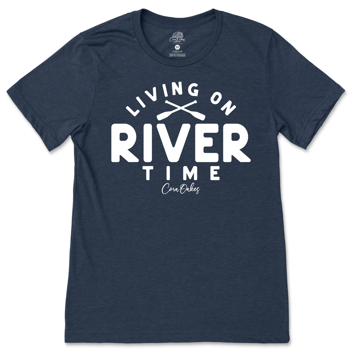 Living On River Time T-Shirt