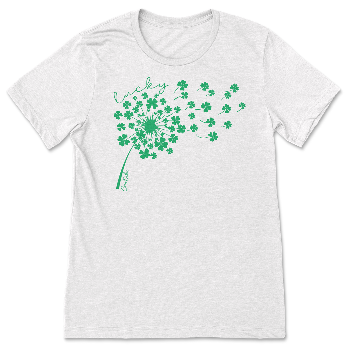 Lucky Shamrock Dandelion T-Shirt
