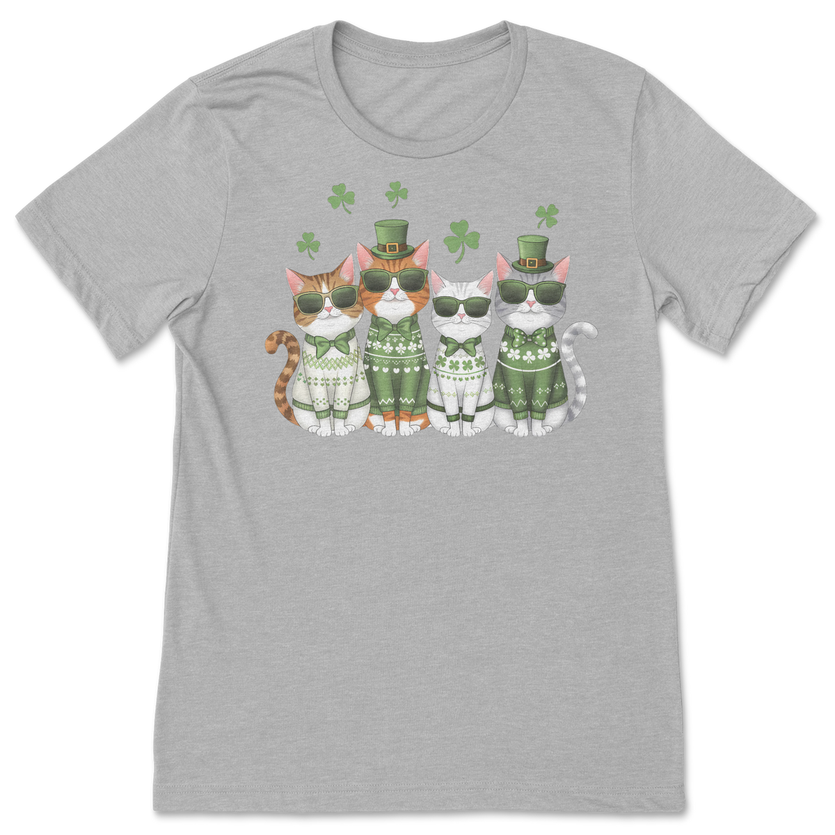 Shamrock Kitties T-Shirt
