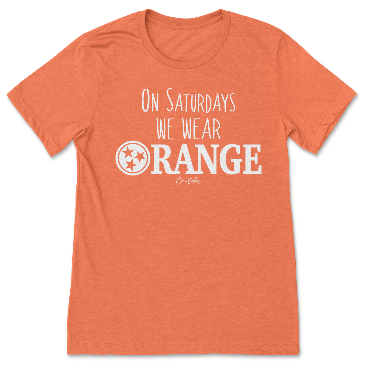 On Saturdays We Wear Orange T-Shirt