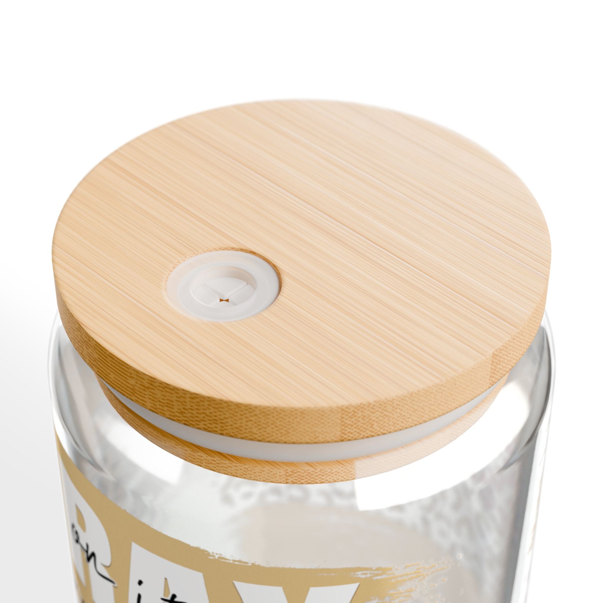 Pray 16oz Glass Can