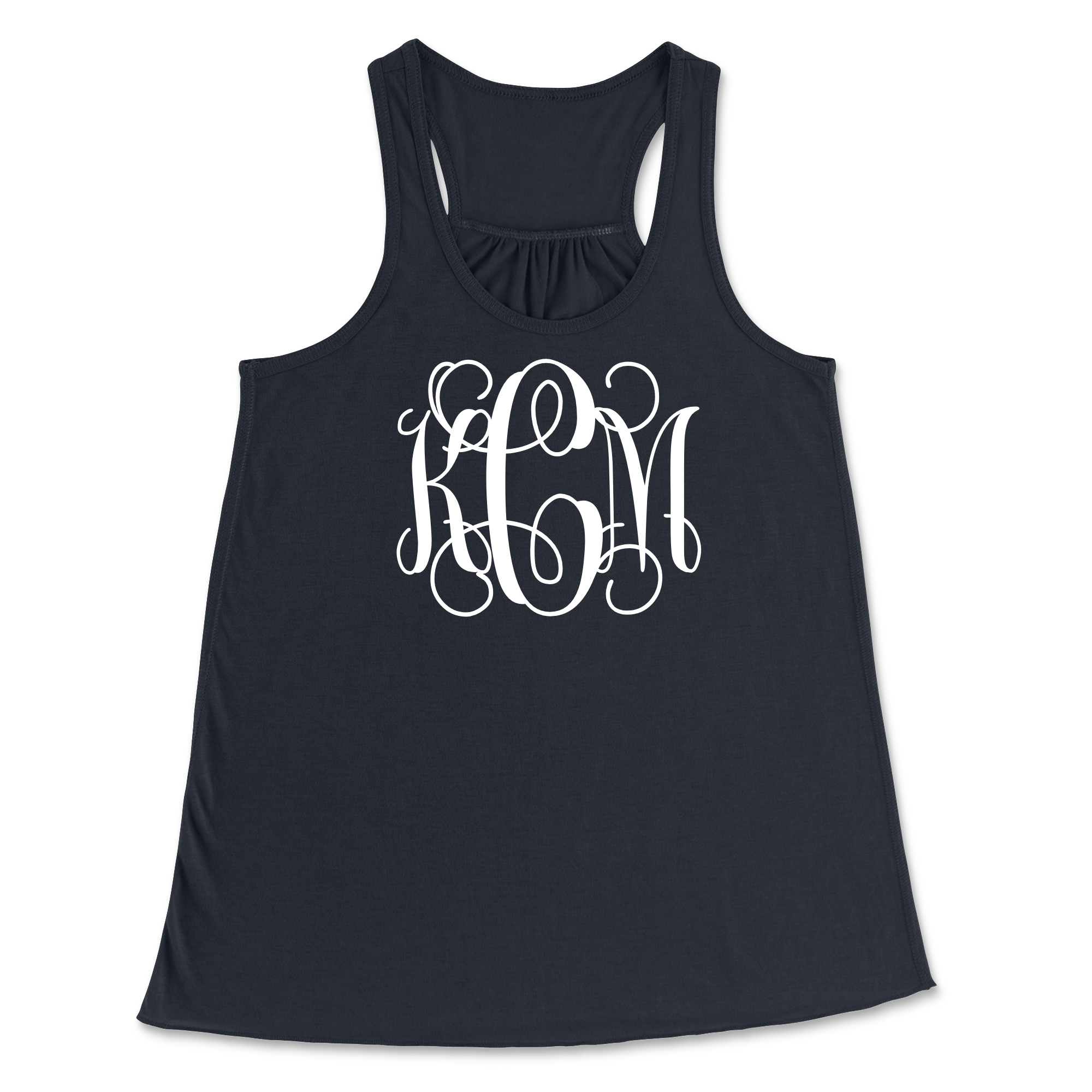 Monogrammed Flowy Tank Top
