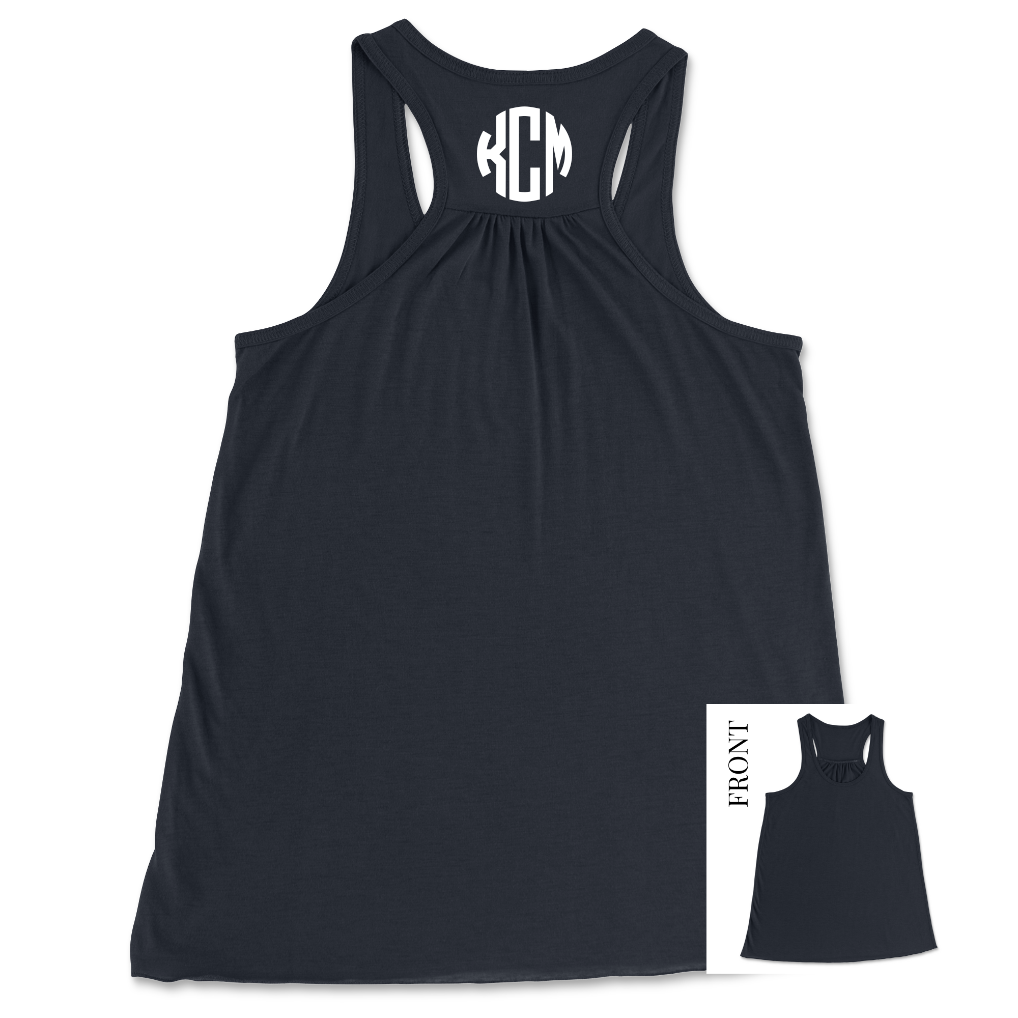 Monogrammed Flowy Tank Top