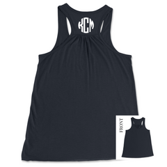 Monogrammed Flowy Tank Top