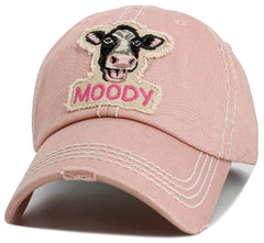Moody Vintage Washed Baseball Hat