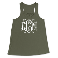 Monogrammed Flowy Tank Top