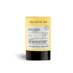 Lemon Ginger Herbal Mini Tube Gift (5 tea bags)