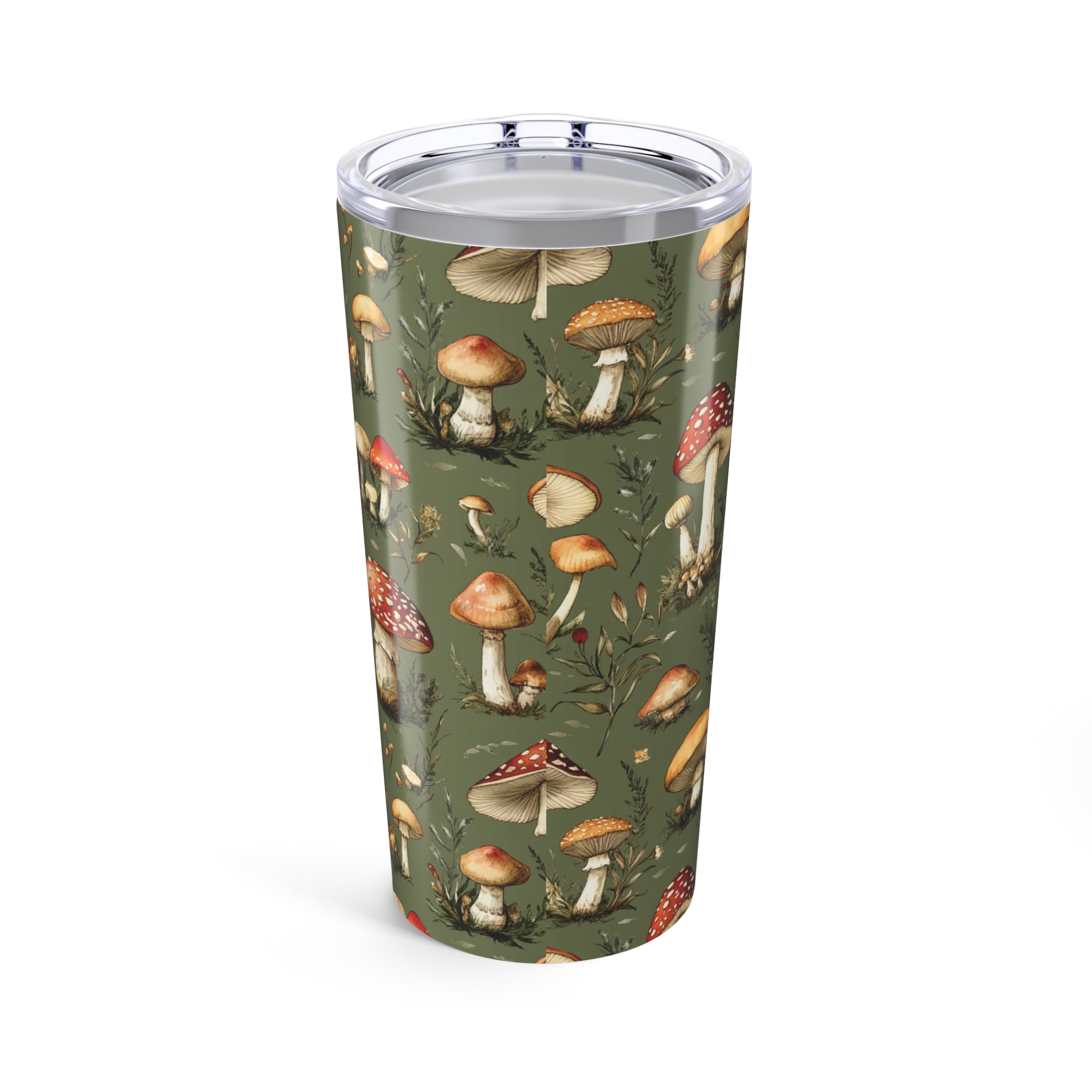 Whimsical Mushroom Tumbler 20oz