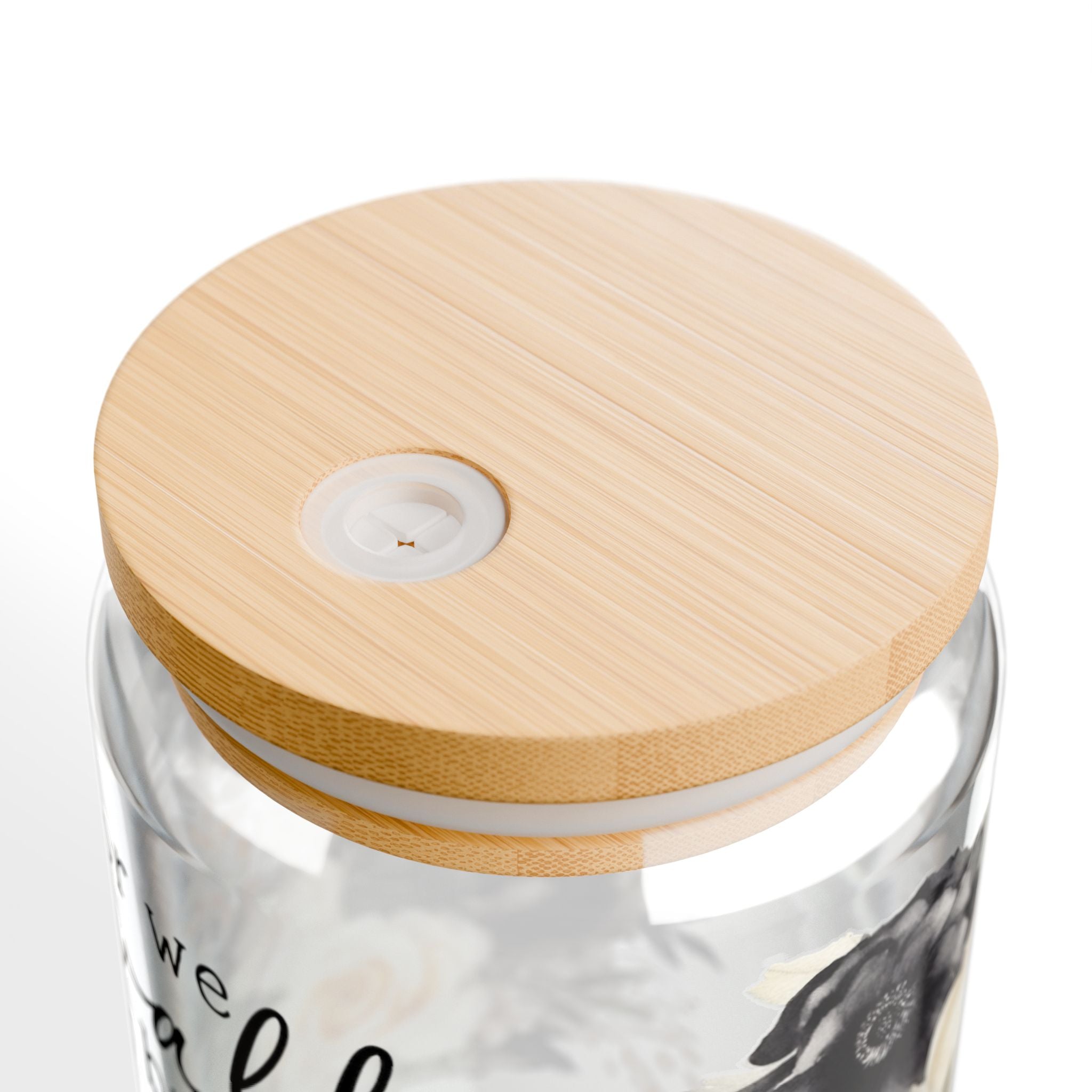 Walk By Faith 16oz Glass Can