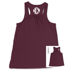 Monogrammed Flowy Tank Top