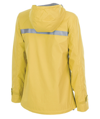 Monogrammed Ladies Rain Jacket - Buttercup