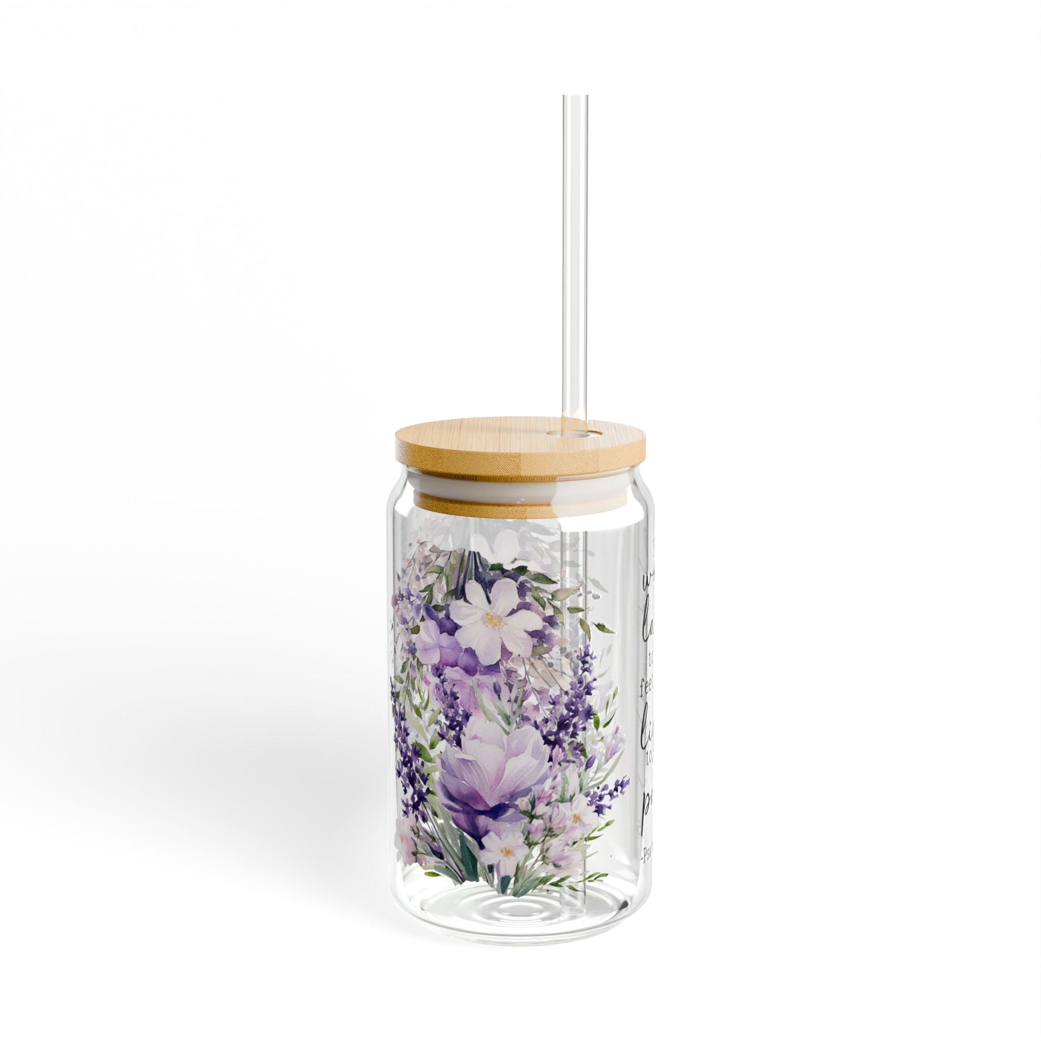 Your Word Is My Lamp 16oz Glass Can