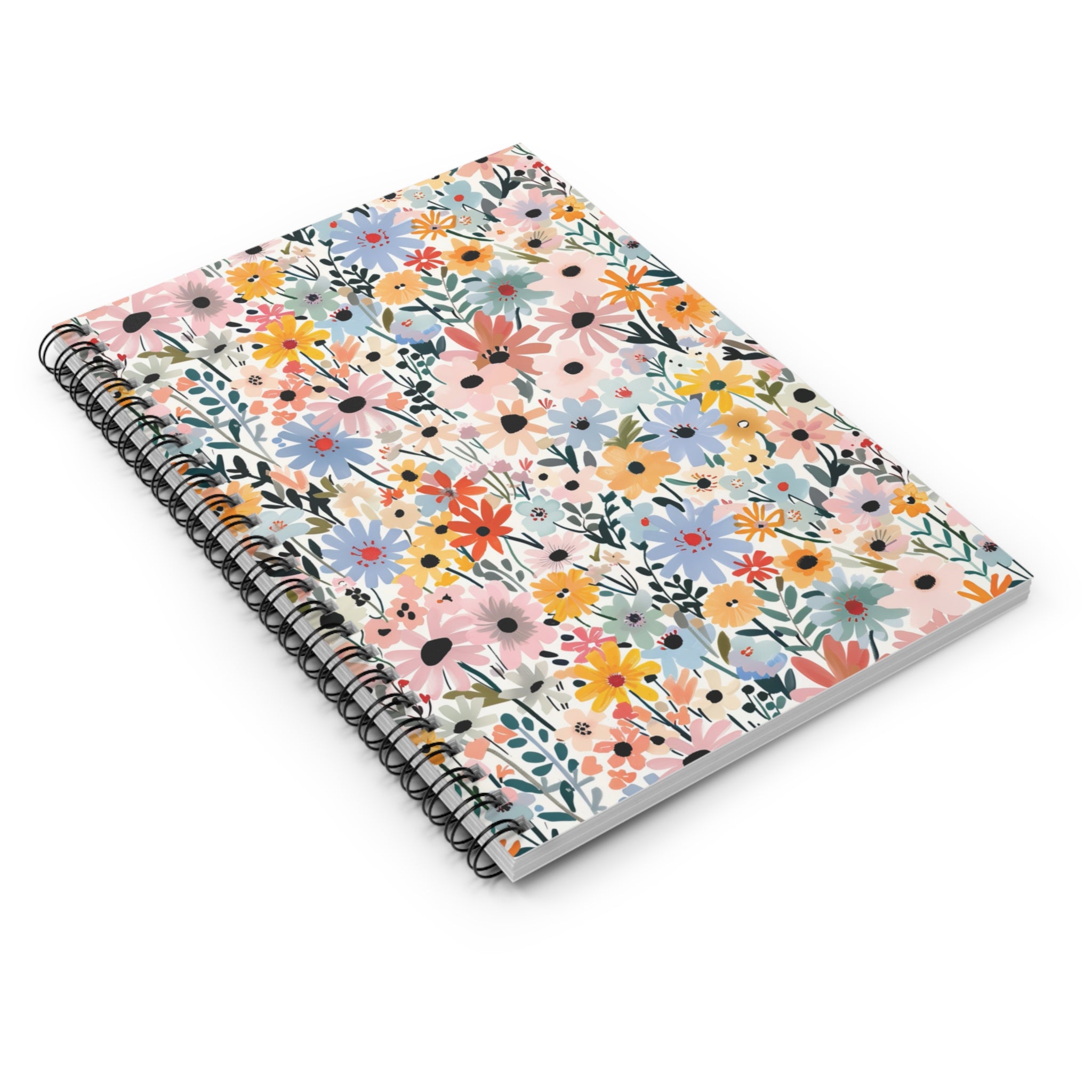 Floral Fantasy Spiral Notebook
