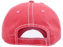 Best Cat Mom Ever Vintage Washed Baseball Hat
