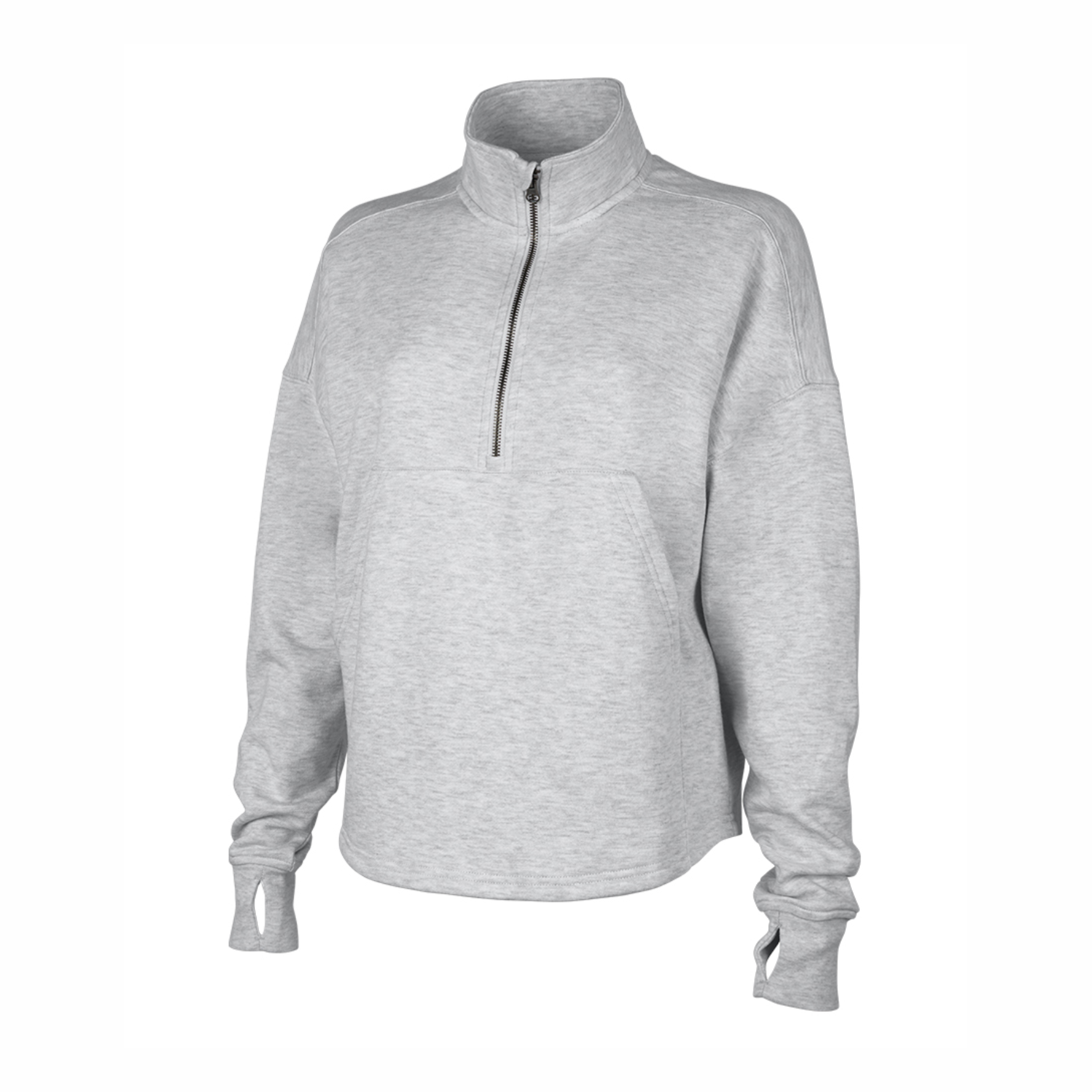 Monogrammed Willow Half Zip Sweatshirt