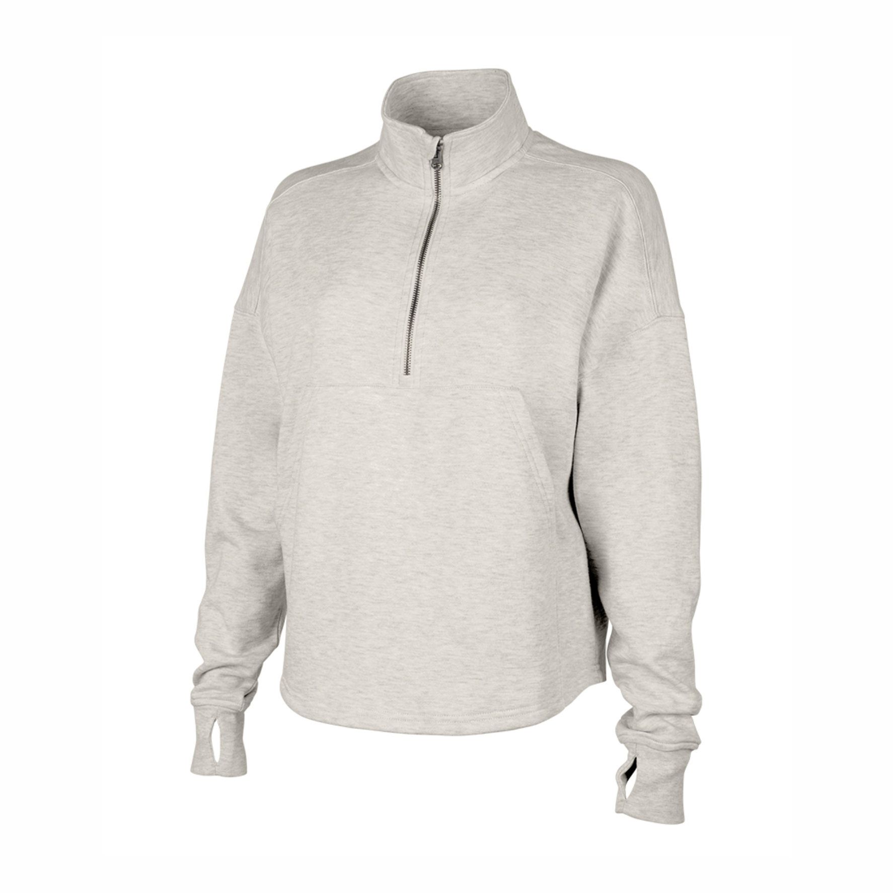 Monogrammed Willow Half Zip Sweatshirt
