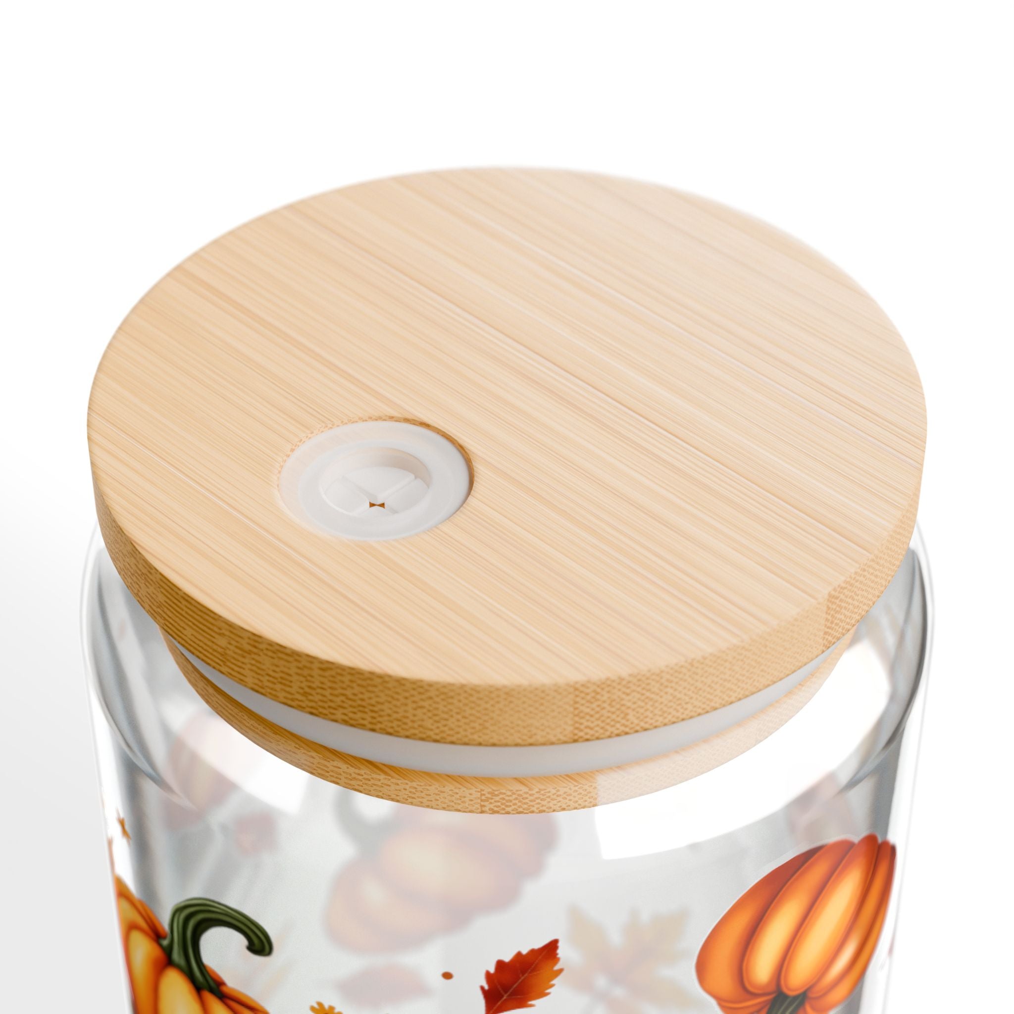 Bookish Fall 16oz Glass Can