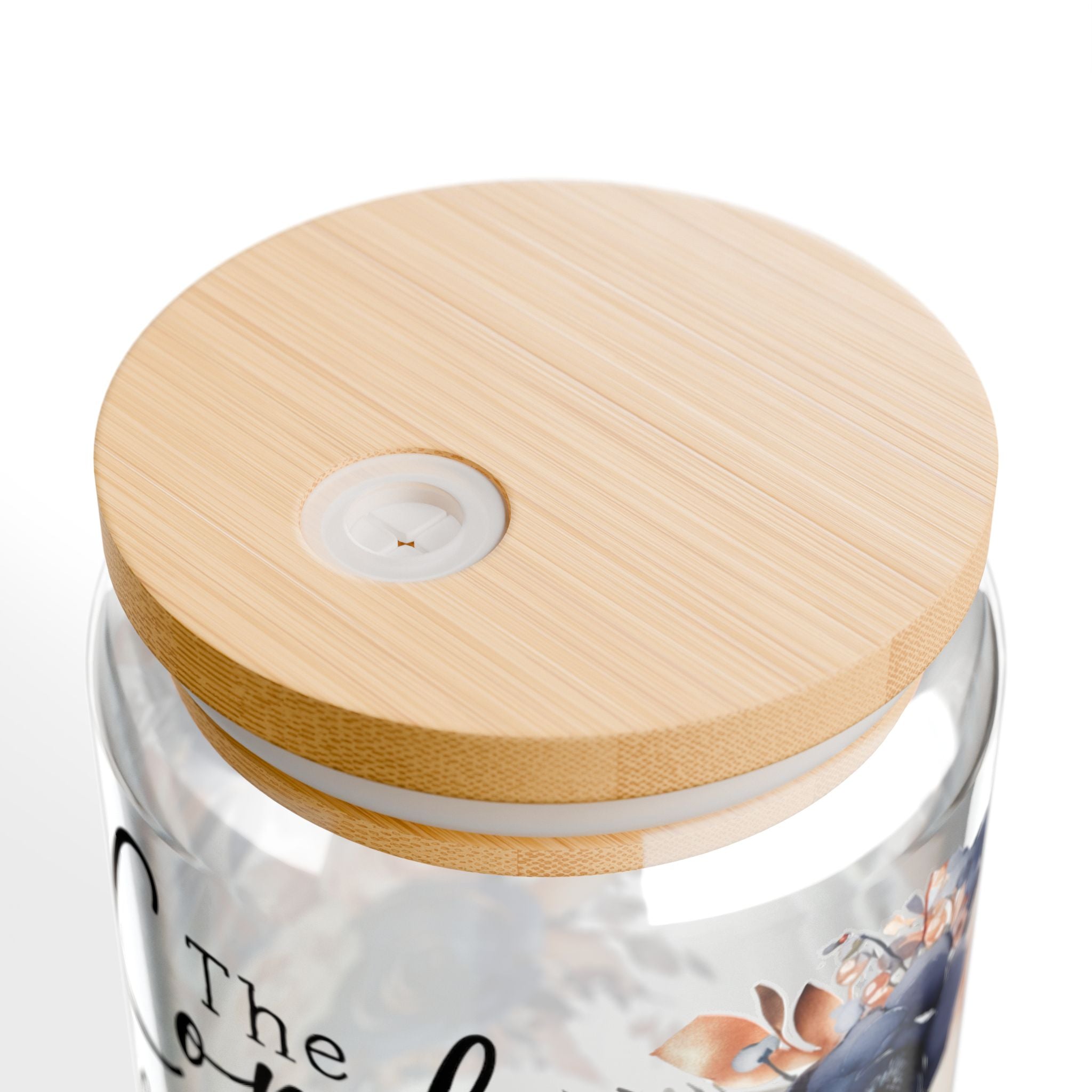 The Lord Is My Light 16oz Glass Can