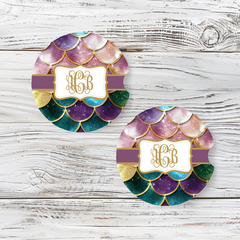 Personalized Car Coaster - Ariel (Set of 2)