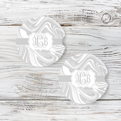 Personalized Car Coaster - Mia (Set of 2)