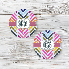 Personalized Car Coaster - Amelia (Set of 2)