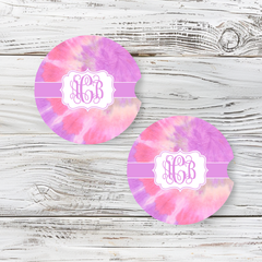 Personalized Car Coaster - Emma (Set of 2)